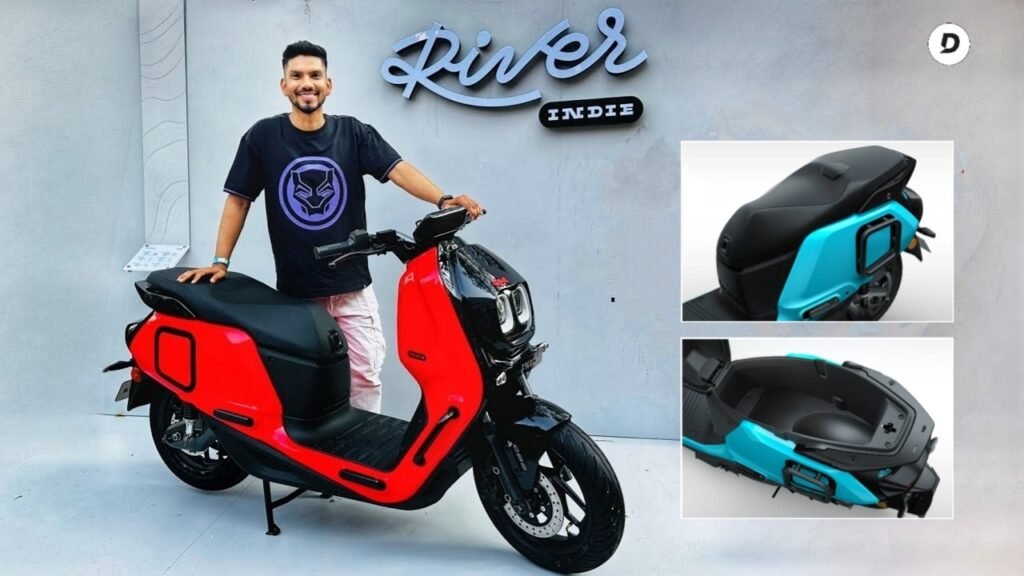 सिर्फ 15,000 रुपए के डाउन पेमेंट घर लाये नई चमचमाती River Indie Electric Scooter,