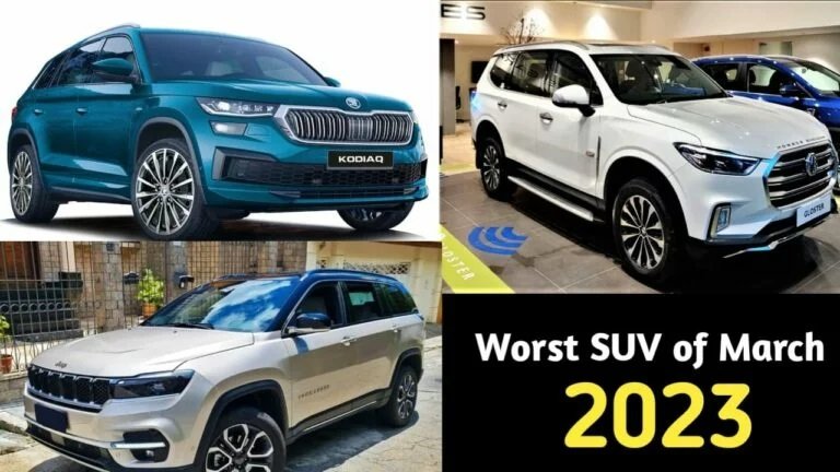 Worst SUV Of March 2023: ग्राहकों ने किया इन 5 कारों को दूर से नमस्कार,