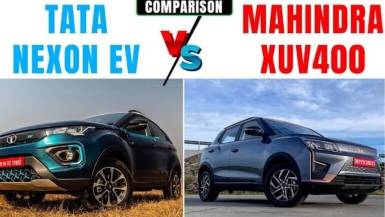 Mahindra XUV400 और Tata Nexon EV कौनसी है बेस्ट इलेक्ट्रिक कार, जानिए पूरी डिटेल्स,