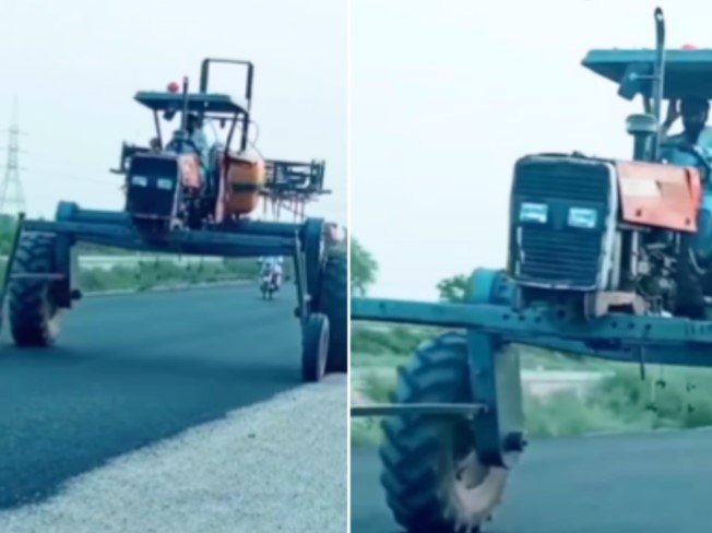 Jugad Tractor Viral Video - ट्रैक्टर को इस किसान ने ऐसा किया मॉडिफाई कि देखते रह गए लोग, वीडियो हुआ वायरल,