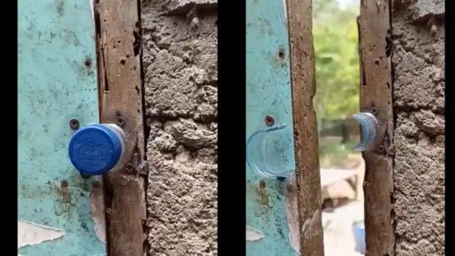 Lock Desi Jugad - इस शख़्स ने बोतल के ढक्कन से बनाया ऐसा लॉक, जिसे देख उड़े सबके होश,