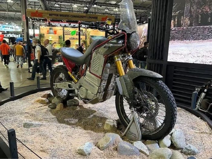 Royal Enfield Electric Bike - The company unveiled its first electric bike