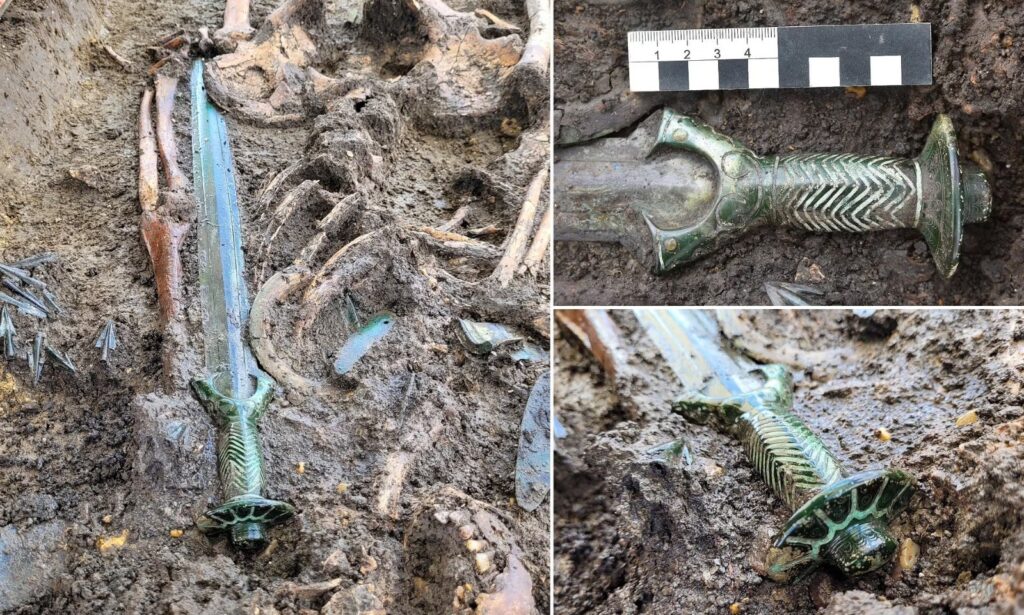 Sword 3000 Year Old - 3000 year old glowing sword surprises archaeologists