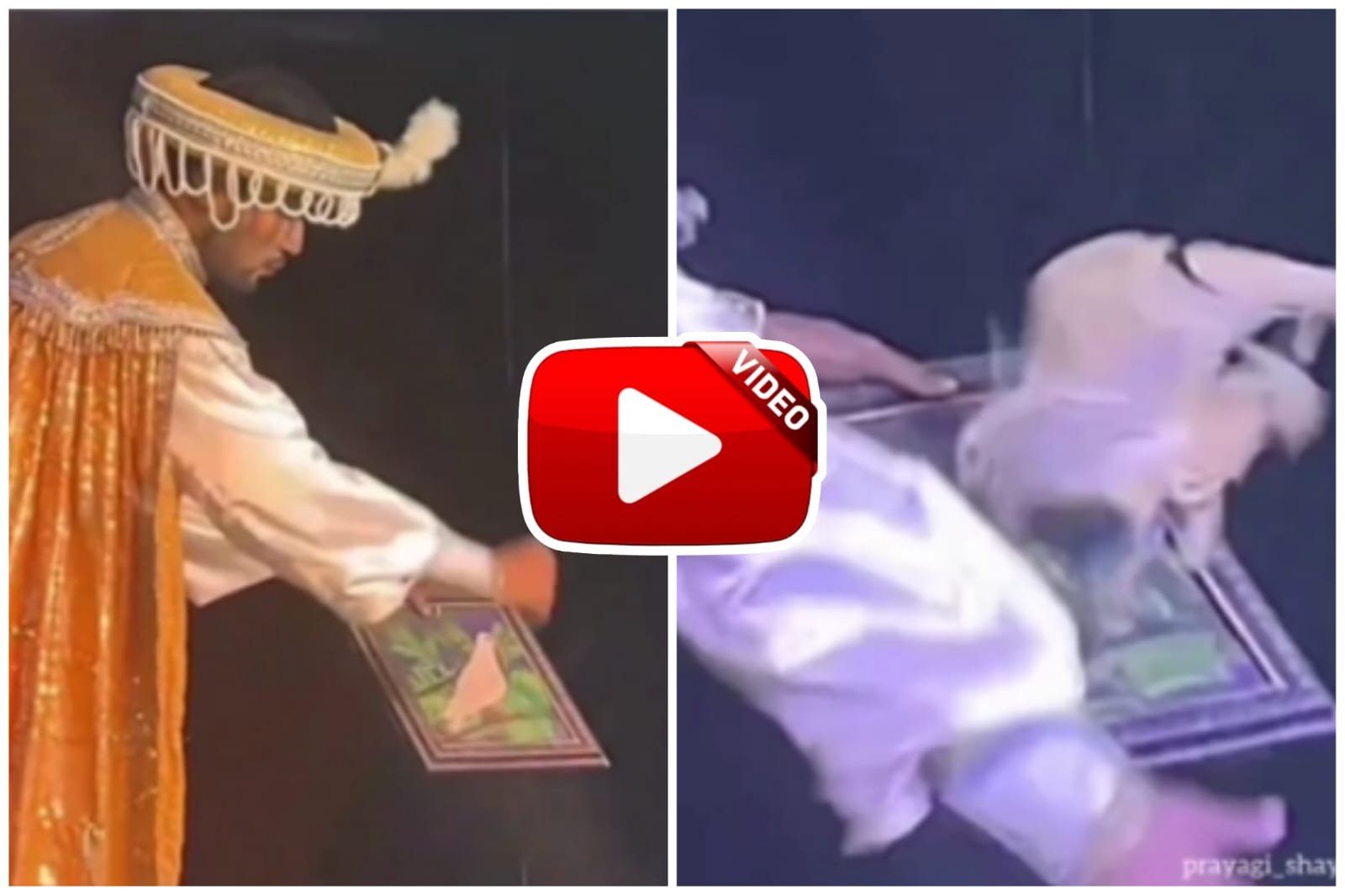 Jadugar Ka Video - Magician's pigeon flying trick leaked in video