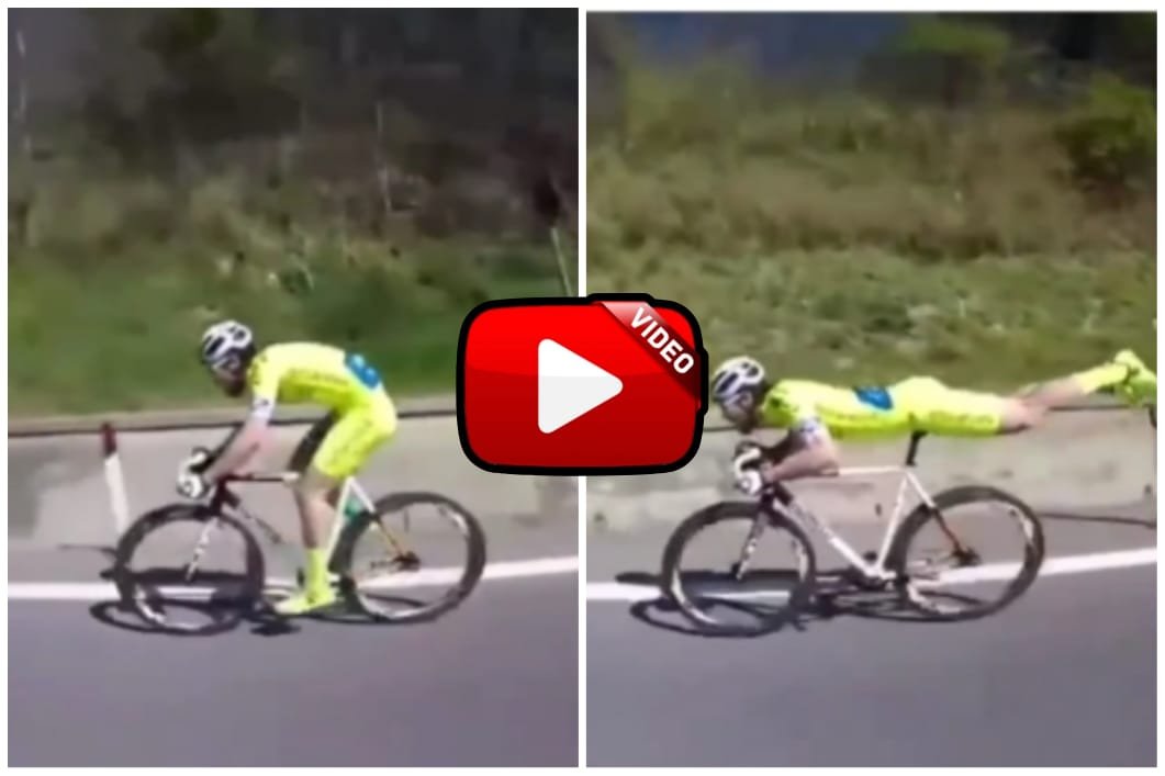 Race Ka Video - The person used an amazing trick to win the cycle race