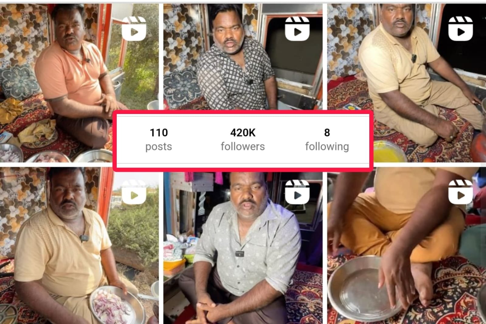 Viral Truck Driver - Truck driver became a social media star by cooking food inside the truck