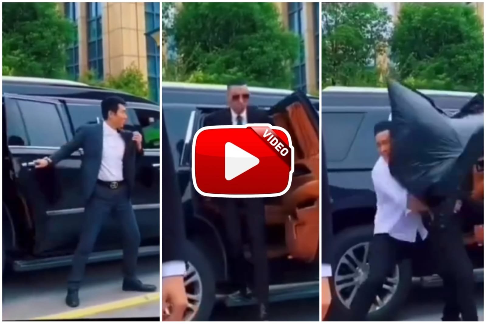 Funny Viral Video - Boss disappears amid high level security, won't be able to stop laughing