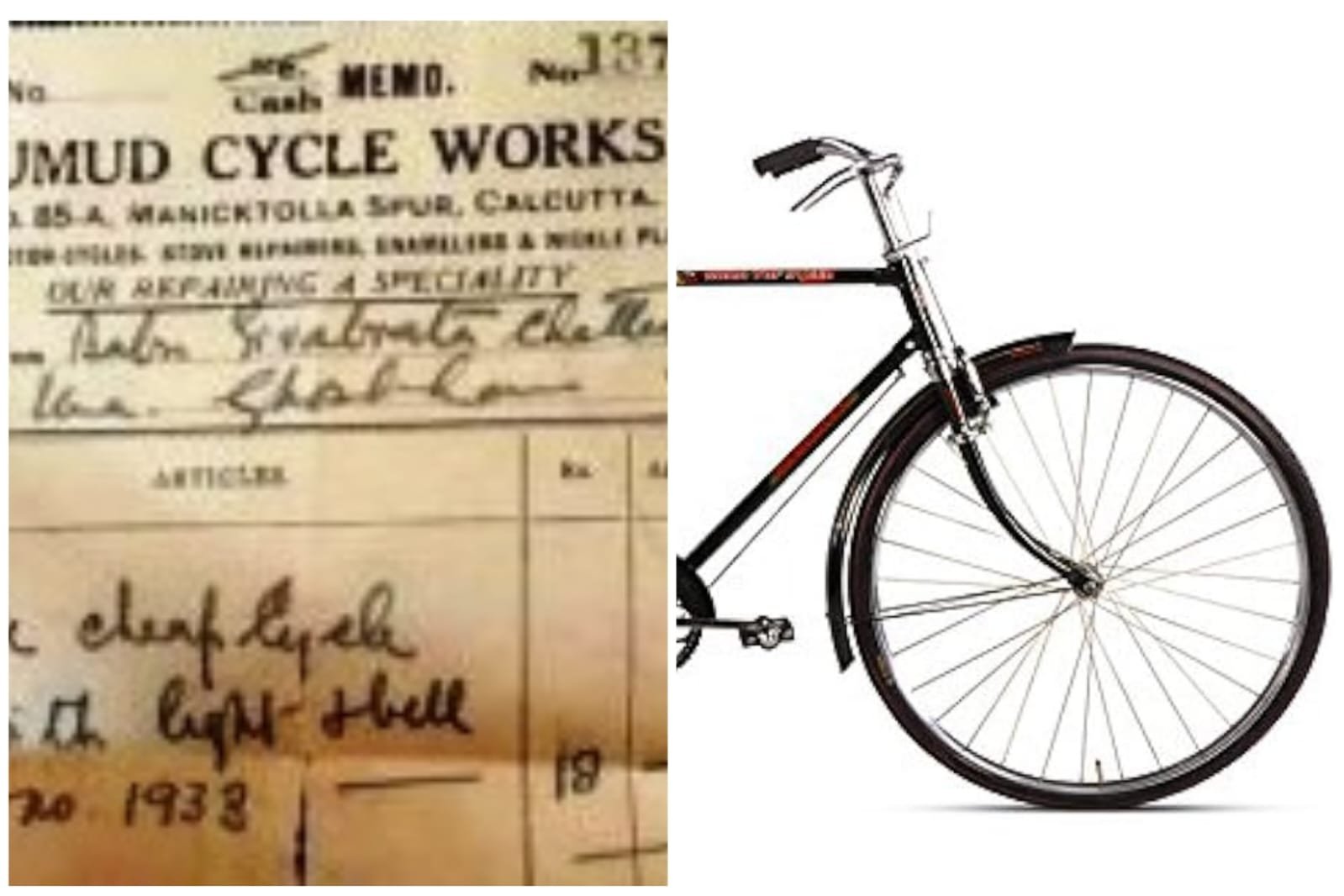 90 years ago, Cycle In 1934 bill was available for a few rupees, goes viral