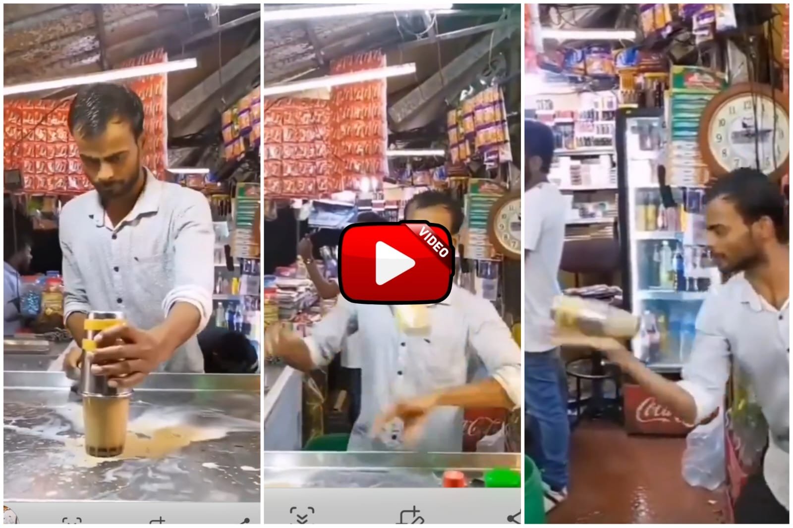 Viral Video - Anand Mahindra liked the man's way of making cocktail