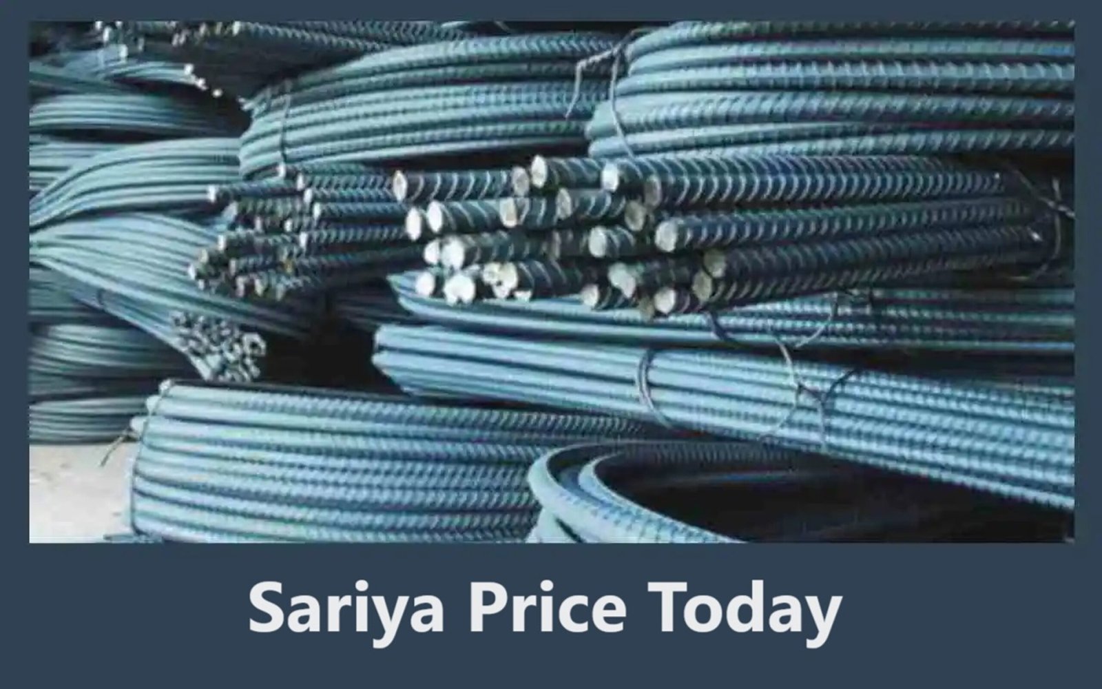 Sariya Price Today - आसमान से मुँह के बल गिरा सरिया का भाव, देखिये नई रेट लिस्ट,