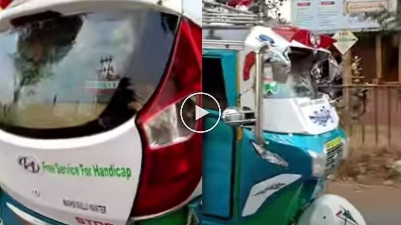 Desi Jugaad Video - कबाड़ पार्ट से शख्स ने बना दी लग्जरी ऑटो, वीडियो आया सामने,