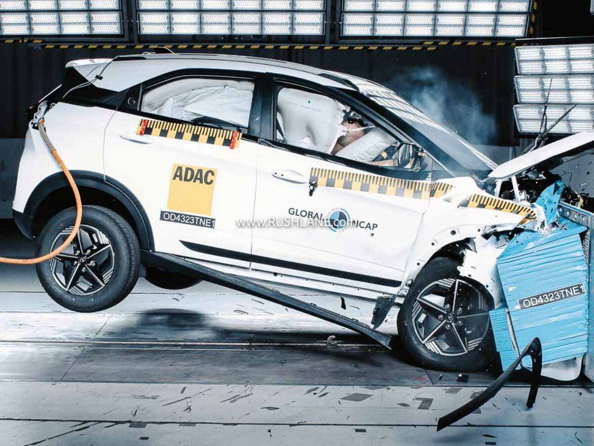 Tata Nexon Safety - TATA dominates NCAP crash test, gets 5-star rating