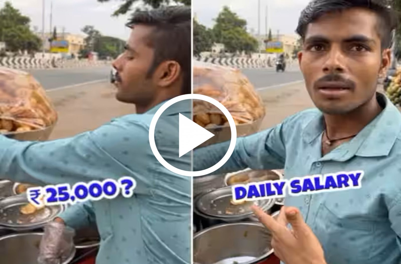 Paani Puri Wale ka Video - पानीपुरी वाले बहिया की महीने की कमाई जान उड़ जायगे आपके होश, देखे वीडियो,