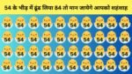 Optical illusion: 54 के भीड़ में ढूंढ लिया 84 तो मान जायेगे आपको शहंशाह