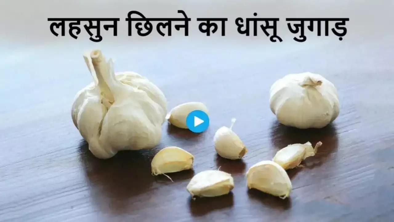 Desi Jugaad Video लहसुन छीलने का देसी जुगाड़, अब घंटो का काम मिनटों में होगा