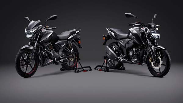 Good news for bike lovers TVS Apache RTR160 and RTR160 4V Black Edition launched