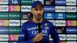RCB vs RR: Faf Du Plessis ने इसे बताया RCB की हार का मुख्य कारण!
