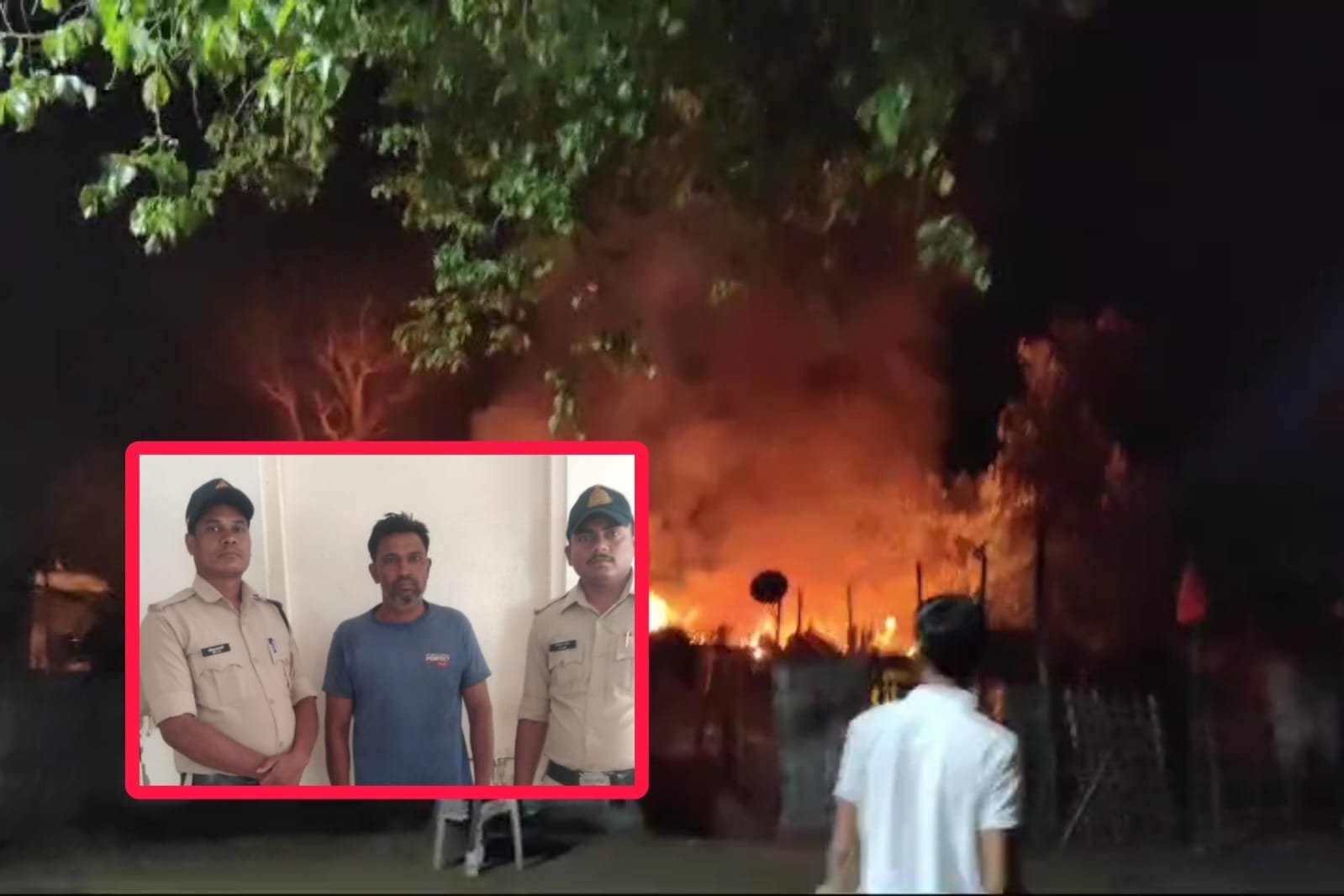 Betul Crime News | Brother in law who set fire to house arrested