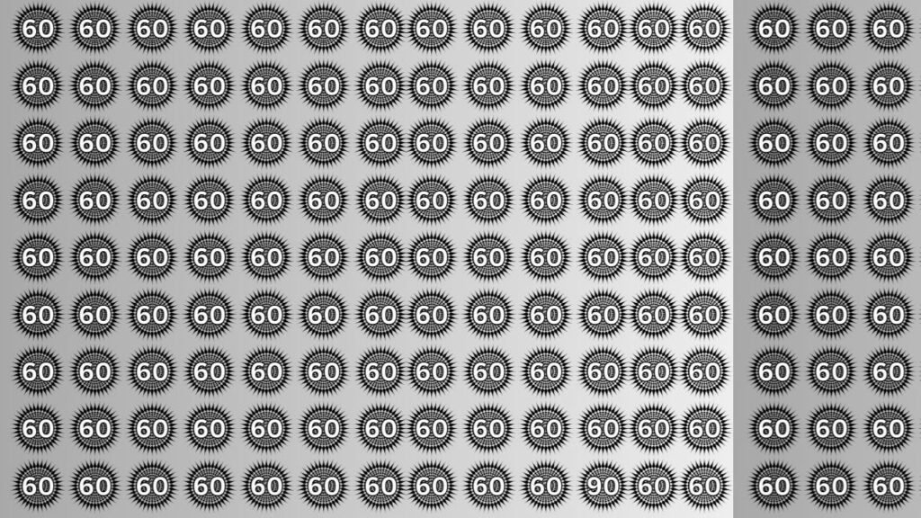 Optical illusion: आज बीरबल भी होता तो 5 सेकंड में 60 के भीड़ में 90 को ढूंढने में छूट जाते पसीने, क्या आप.....