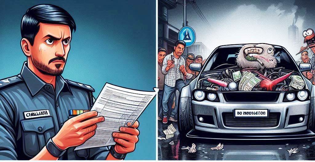 Car Modification: Those who modify the car, be careful, a hefty challan may be issued.