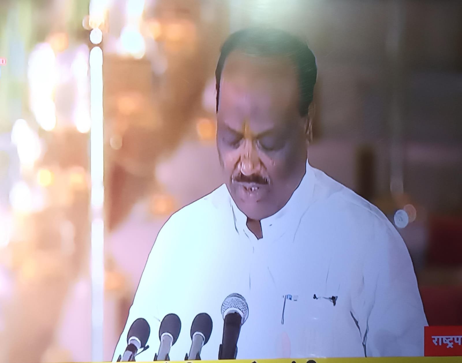 MP Durga Das Uikey: MP Durgadas Uikey becomes Union Minister of State, takes oath