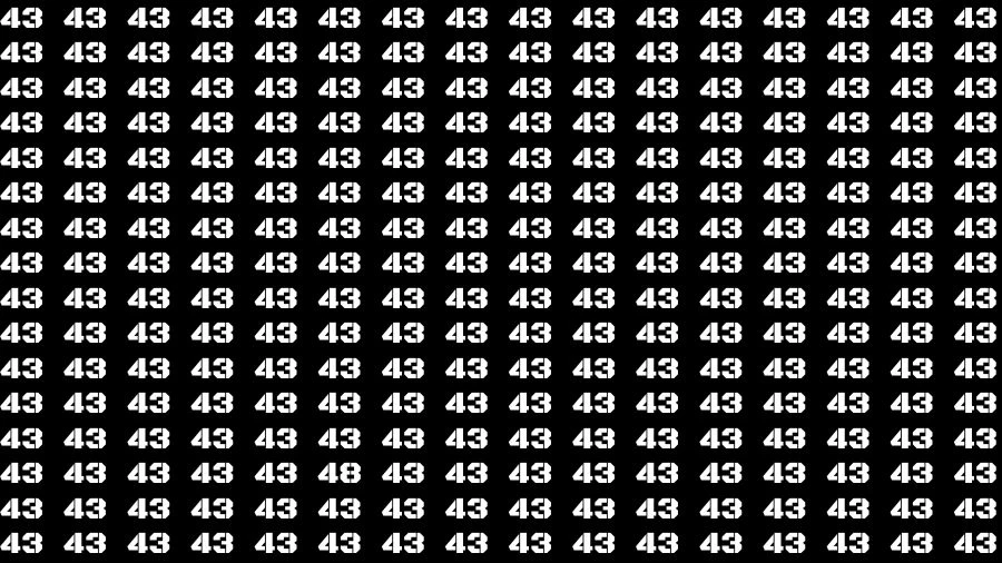 Optical illusion: तेज बुद्धि के मालिक ही ढूंढ पाएंगे तस्वीर में छिपा 48 अंक, क्या आप ढूंढ पाएंगे