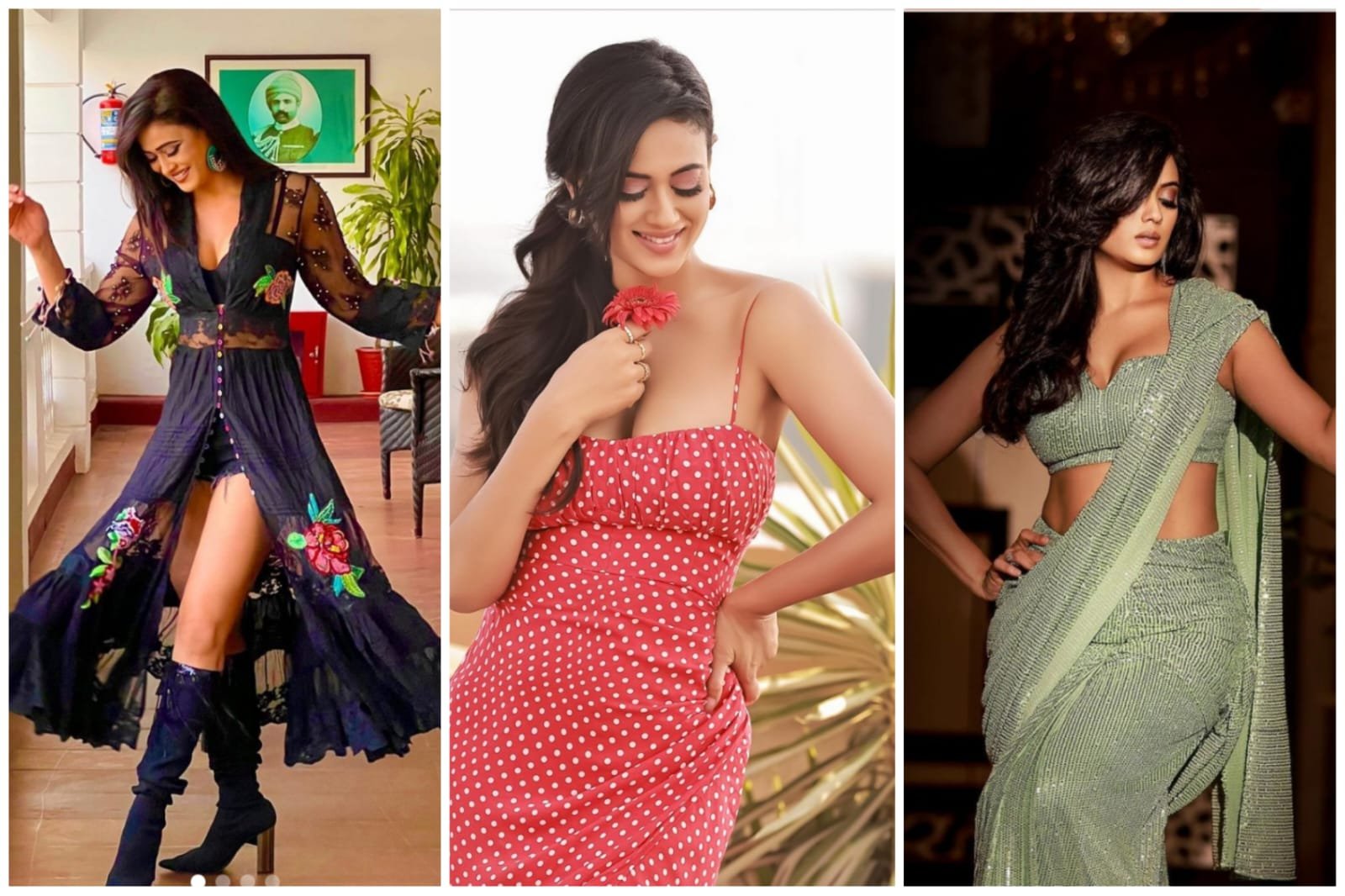40 year old Shweta Tiwari competes with youngsters in every look, be it traditional or western.