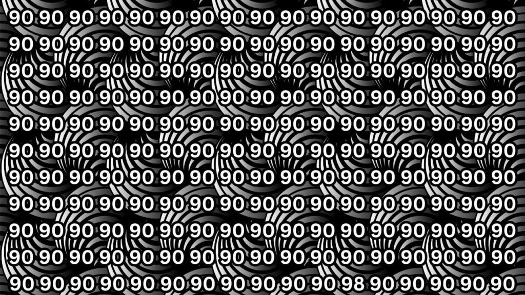 Optical illusion: फ़ोकट में दिमाग की बत्ती जलाना हैं तो 7 सेकंड के अंदर ही ढूंढे 98 अंक, क्या आप ढूंढ सकते हैं ??