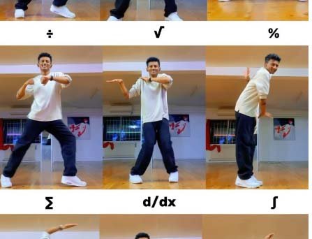 Tricky Dance Video: Dance teacher taught different symbols of mathematics with excellent moves.