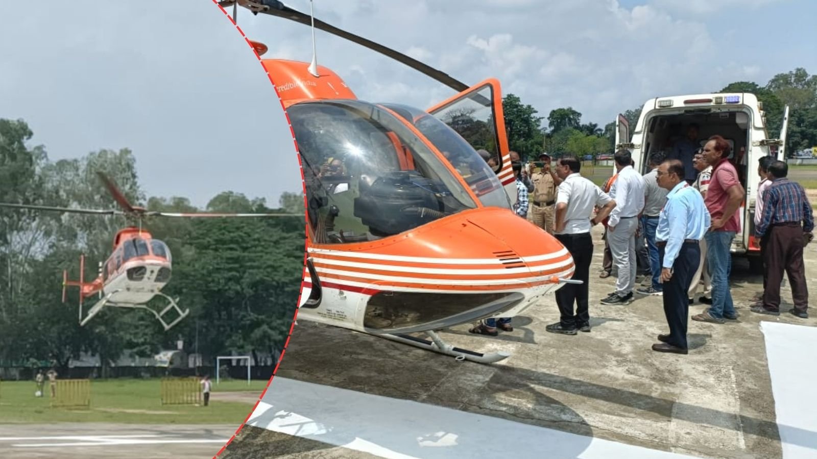 PM Shri Air Ambulance: CM's innovative initiative, poor patient sent off by air ambulance