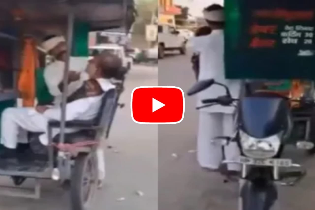 Jugaad Wala Salon: Oh wow, this is a mobile salon on a bike.