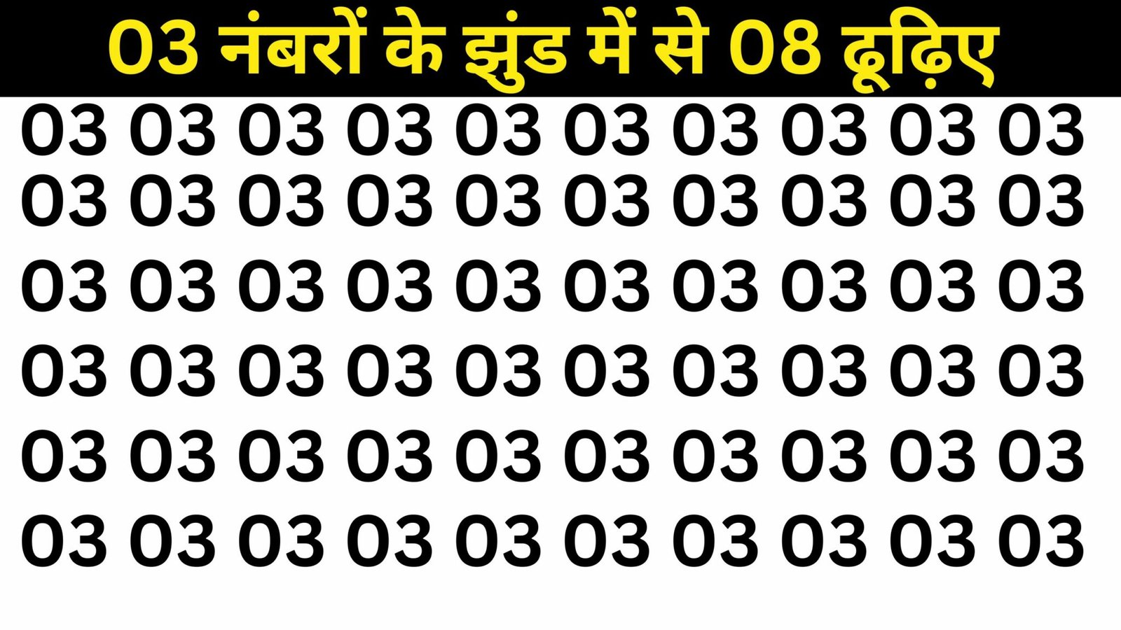 Optical illusion Test: क्या आपका दिमाग हैं बीरबल जैसा तेज तो 3 नंबरों में से 8 ढूंढिए, अच्छे अच्छे महान ज्ञानी भी हुए फेल